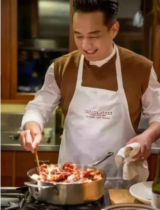 黄磊,娱乐圈的好男人,为了孩子学会了做饭,难得