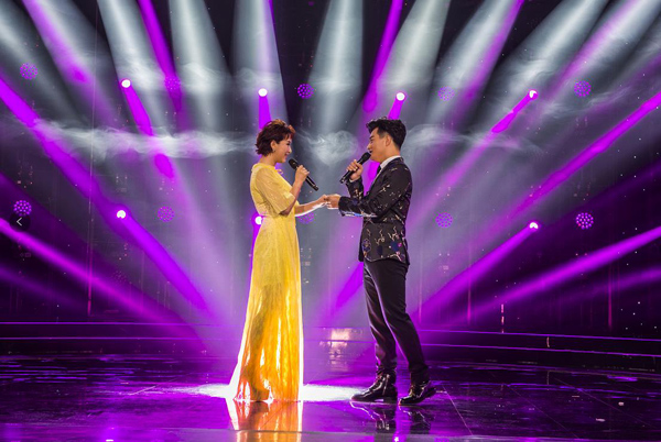 雅洁携手著名歌手云飞参加央视音乐频道《精彩