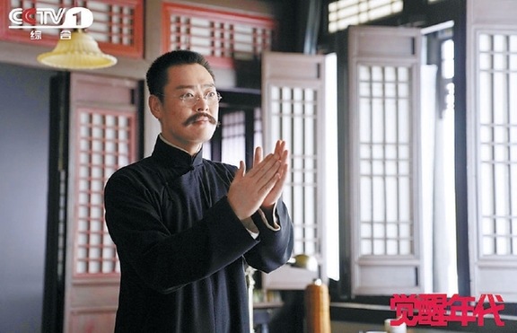 张桐在电视剧《觉醒年代》中对李大钊先生的诠释得到观众认可.