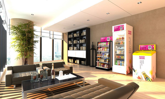有助员工幸福感提升,无人货架成办公室新宠