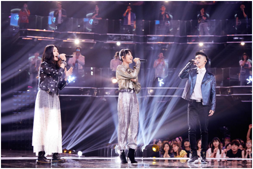 嗨唱盛典周笔畅携手刘维合唱 斩获酷狗4.6万票