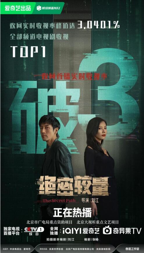 《绝密较量》收视口碑齐飞 剧情悬念高开高走