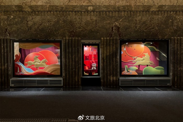 生肖快闪跨越太平洋 纽约街头掀起“中国年”热潮 生肖快闪跨越太平洋 纽约街头掀起“中国年”热潮