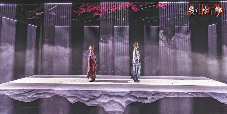 传统文化润舞台 露天演出染春色